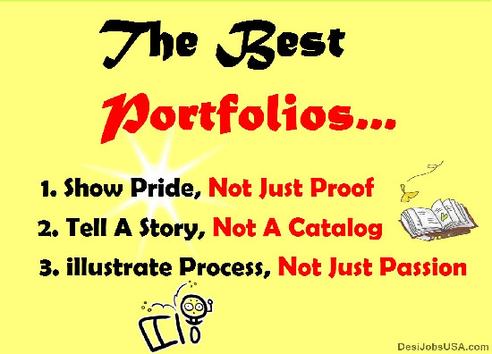 The best portfolios show