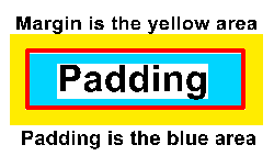 Padding and margins